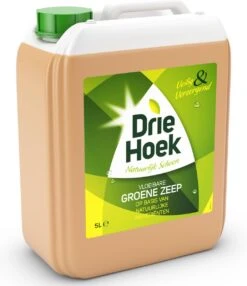 Driehoek - Vloeibare Groene Zeep - 5 Liter -Schoonmaakmiddelen Winkel 1037x1200