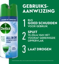 Dettol All In One Disinfectant Spray Linen - 400ml -Schoonmaakmiddelen Winkel 1108x1200