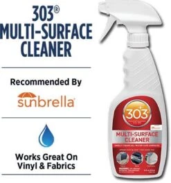 303® Multi-Surface Cleaner - 946 Ml | Veilig Voor Alle Soorten Bekleding En Vinyl. Vlekken Verdwijnen Binnen Enkele Minuten En Verkleurde Oppervlakken Komen Weer Tot Leven. -Schoonmaakmiddelen Winkel 1121x1200 1