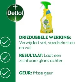 Dettol - Power & Fresh - Allesreinger Spray - Citrus - 6 X 500 Ml -Schoonmaakmiddelen Winkel 1126x1200