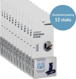 Geberit DuoFresh Sticks - 96 Stuks - Voordeelverpakking - Toilet/WC Blokjes Inbouwreservoir 18 Geberit DuoFresh Sticks - 96 Stuks - Voordeelverpakking - Toilet/WC Blokjes Inbouwreservoir -Schoonmaakmiddelen Winkel 1163x1200
