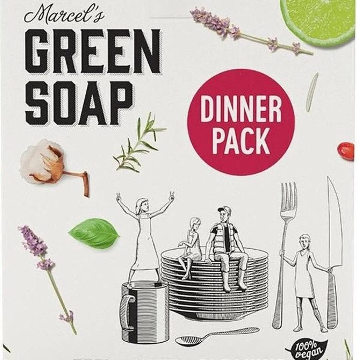Marcel's Green Soap Dinner Pack - 1 X 1 Box 11 Marcel's Green Soap Dinner Pack - 1 X 1 Box - Afbeelding 9