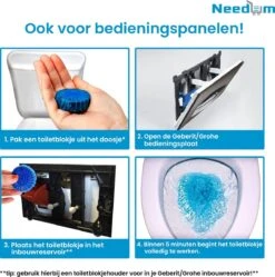 Needum ® Toiletblokjes Voor Inbouwreservoirs – WC-blokjes – Toiletblokken In Een Voordeelverpakking – 30 Stuks -Schoonmaakmiddelen Winkel 1190x1200 8