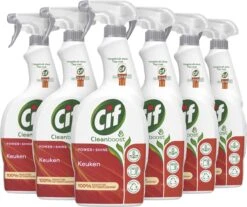 Cif CleanBoost Power & Shine Keuken Spray - 6 X 750 Ml - Voordeelverpakking 15 Cif CleanBoost Power & Shine Keuken Spray - 6 X 750 Ml - Voordeelverpakking -Schoonmaakmiddelen Winkel 1200x1008
