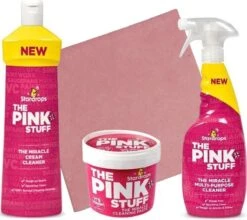 Stardrops 3x The Pink Stuff - Het Wonder Reinigingsmiddel – Allesreiniger Spray - Schoonmaakpasta - Milieuvriendelijk - Huishouden -Schoonmaakmiddelen Winkel 1200x1070 1