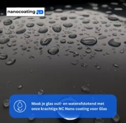 NC Nano Coating Voor Glas - Nano Coating Glas - Glascoating - Anti Condens - Water- & Vuilafstotend - Tot 5m2 -Schoonmaakmiddelen Winkel 1200x1173 1