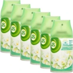 Air Wick Luchtverfrisser Navulling Freshmatic Jasmijn & Witte Bloemen 6 X 250 Ml -Schoonmaakmiddelen Winkel 1200x1198 12
