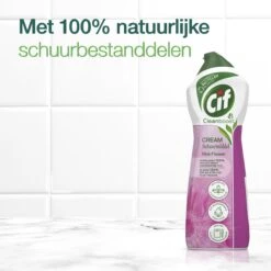 Cif CleanBoost Cream Pink Schuurmiddel - 8 X 750 Ml - Voordeelverpakking -Schoonmaakmiddelen Winkel 1200x1200 135