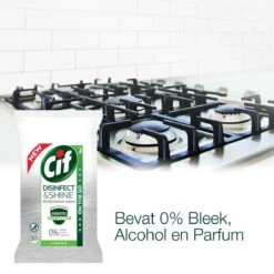 Cif Disinfect & Shine Wipes Original Desinfectie Schoonmaakdoekjes - 12 X 30 Doekjes - Voordeelverpakking 23 Cif Disinfect & Shine Wipes Original Desinfectie Schoonmaakdoekjes - 12 X 30 Doekjes - Voordeelverpakking -Schoonmaakmiddelen Winkel 1200x1200 175