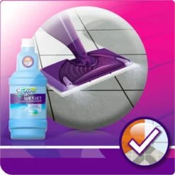 Swiffer WetJet Alles-In-Een Dweilsysteem Reinigingsmiddel - 1.25 Liter -Schoonmaakmiddelen Winkel 1200x1200 260