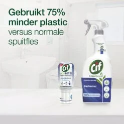 Cif CleanBoost Power & Shine Badkamer Spray - 6 X 750 Ml - Voordeelverpakking -Schoonmaakmiddelen Winkel 1200x1200 267