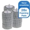 RevoBrush 28x Crystal Clean Foaming Pads Navulling - WC Borstel Met Houder Vrijstaand -Schoonmaakmiddelen Winkel 1200x1200 30