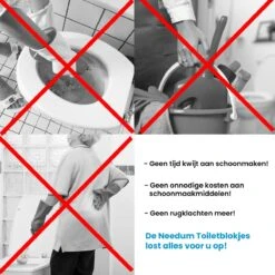 Needum Toiletblokjes Voor Inbouwreservoirs - WC Blokjes - Toiletblokken In Een Voordeelverpakking - 12 Stuks 13 Needum Toiletblokjes Voor Inbouwreservoirs - WC Blokjes - Toiletblokken In Een Voordeelverpakking - 12 Stuks -Schoonmaakmiddelen Winkel 1200x1200 344