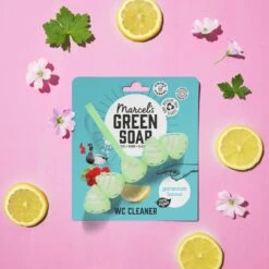 Marcel's Green Soap Toiletblok Geranium & Citroen - 55 Gram -Schoonmaakmiddelen Winkel 1200x1200 345