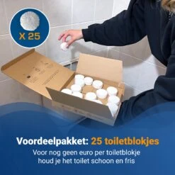 Witte Toiletblokjes Voor Inbouwreservoir Voor O.a Geberit En Grohe - 25 Stuks - Met Lavendel - Vlekvrij - Stortbakblokjes -Schoonmaakmiddelen Winkel 1200x1200 359