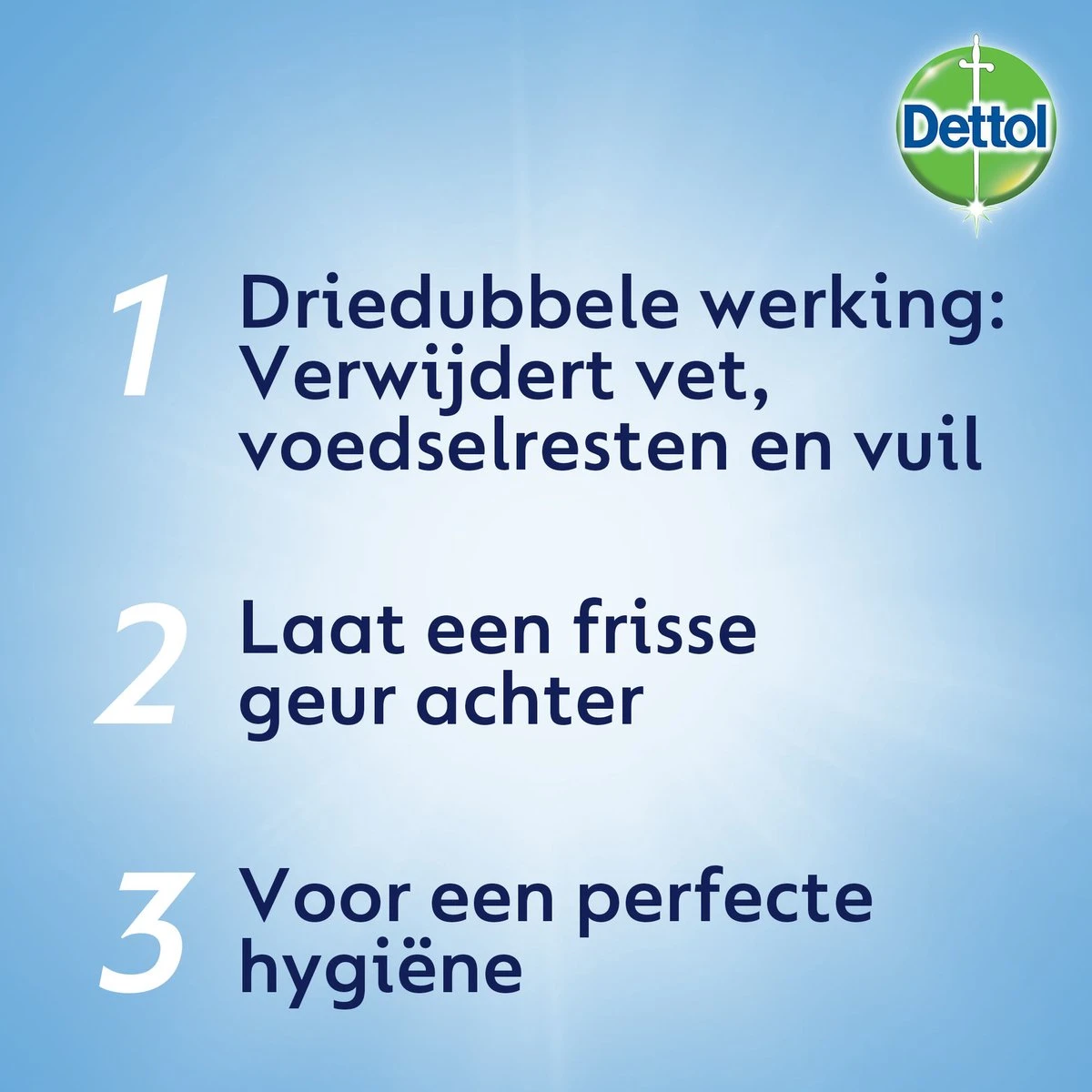 Dettol Power & Fresh - Allesreiniger - Orignal - 6 X 1,5 Liter 8 Dettol Power & Fresh - Allesreiniger - Orignal - 6 X 1,5 Liter - Afbeelding 6
