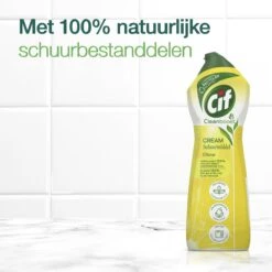 Cif CleanBoost Cream Citroen Schuurmiddel - 8 X 750 Ml - Voordeelverpakking -Schoonmaakmiddelen Winkel 1200x1200 73