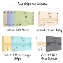 Cosmeau Toiletreiniger Sheets 60 Beurten Wasvellen Detergent Sheets Eco Toilet Strips - Cosmo Cosmea Kosmo -Schoonmaakmiddelen Winkel 1200x1200 8