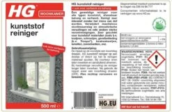 HG Kunststof Reiniger - 500ml - Intensieve Reiniger -Schoonmaakmiddelen Winkel 1200x786