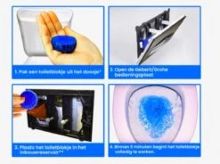 DONGOODS® Toiletblokjes Voor Inbouwreservoirs – WC-blokjes – Toiletblokken In Een Voordeelverpakking – 12 Stuks -Schoonmaakmiddelen Winkel 1200x893