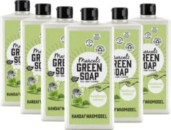 Marcel's Green Soap Afwasmiddel Basilicum & Vertivert Gras - 6 X 500 Ml