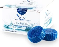 StarBlueDisc 12 Stuks Toiletblokjes Halfjaar Verpakking Blauw -Schoonmaakmiddelen Winkel 1200x957 1