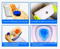 DONGOODS® Toiletblokjes Voor Inbouwreservoirs – WC-blokjes – Toiletblokken In Een Voordeelverpakking – 12 Stuks -Schoonmaakmiddelen Winkel 1200x976 1