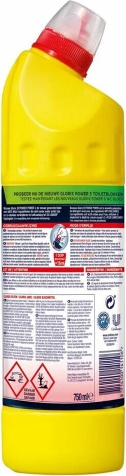 8x Glorix Bleek Original 750 Ml -Schoonmaakmiddelen Winkel 319x1200