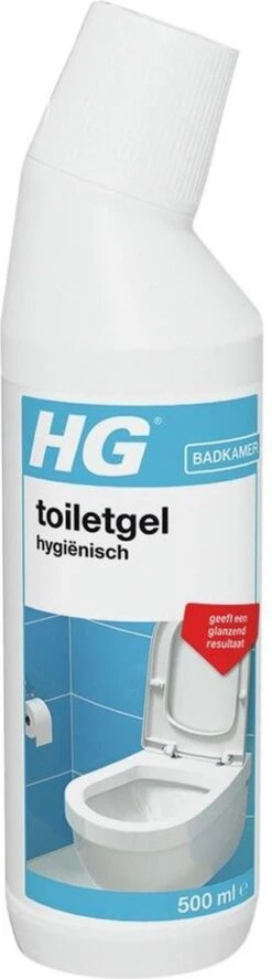 HG Toiletgel Hygiënisch - 500 Ml - Glanzend Resultaat - Krachtige Reiniger En Ontkalker -Schoonmaakmiddelen Winkel 334x1200 3