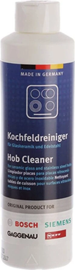 Bosch / Siemens Kookplaat Reiniger - 250 Ml -Schoonmaakmiddelen Winkel 335x1200 1
