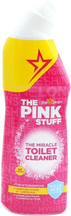 The Pink Stuff The Miracle Toilet Cleaner - Toiletreiniger - 750ml -Schoonmaakmiddelen Winkel 394x1200