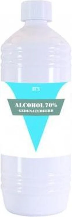 BTS 70% Gedenatureerde Alcohol 1000ML -Schoonmaakmiddelen Winkel 401x1200 1