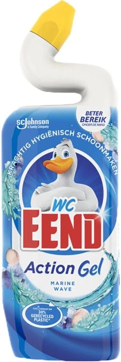 6x WC Eend Toiletreiniger Marine Wave 750 Ml -Schoonmaakmiddelen Winkel 403x1200