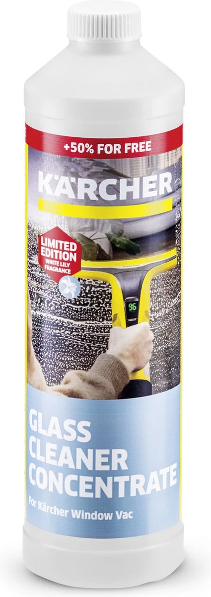 Kärcher RM 500 - Glasreiniger Concentraat - Limited Edition Witte Lelie - 750 ML 3 Kärcher RM 500 - Glasreiniger Concentraat - Limited Edition Witte Lelie - 750 ML