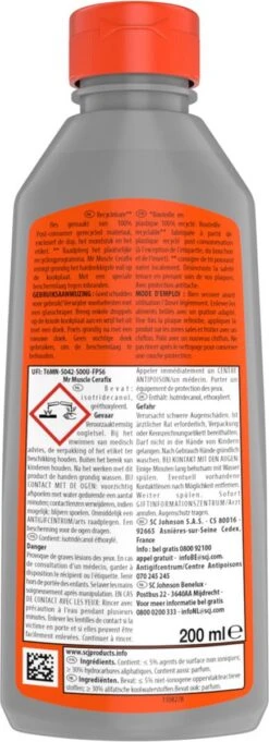 Mr. Muscle - Cera-Fix Voor Keramische - Halogeen En Inductie Kookplaten - Kookplaatreiniger - 2 X 200 Ml -Schoonmaakmiddelen Winkel 435x1200 4