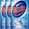Glorix Bleek O2 - 750 Ml - Toiletreiniger - 3 Stuks - Voordeelverpakking -Schoonmaakmiddelen Winkel 484x1200