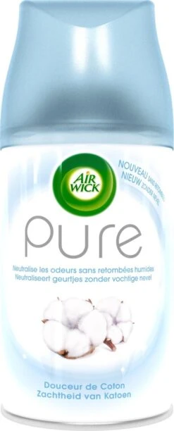 Air Wick Freshmatic Automatische Spray Luchtverfrisser - Pure Zachtheid Van Katoen Navulling - 3 Stuks - Voordeelverpakking -Schoonmaakmiddelen Winkel 484x1200 3