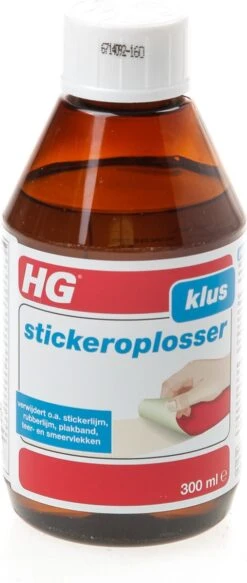 HG Stickerverwijderaar - 300ml - Eenvoudig In Gebruik - 100% Lijmrestenverwijdering 13 HG Stickerverwijderaar - 300ml - Eenvoudig In Gebruik - 100% Lijmrestenverwijdering -Schoonmaakmiddelen Winkel 508x1200 1