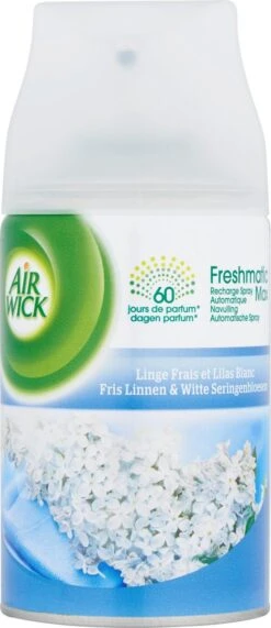 AIRWICK Freshmatic Automatische Spray Refill Frisse Linnen & Witte Bloemen Krimp - (3x250ml) -Schoonmaakmiddelen Winkel 519x1200 4
