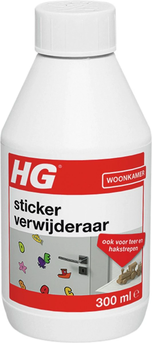 HG Stickerverwijderaar - 300ml - Eenvoudig In Gebruik - 100% Lijmrestenverwijdering 8 HG Stickerverwijderaar - 300ml - Eenvoudig In Gebruik - 100% Lijmrestenverwijdering - Afbeelding 7