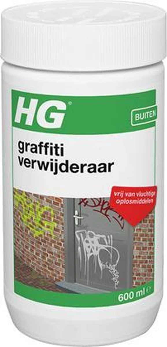 HG Graffitiverwijderaar - 600ml - Krachtig En Veilig - Biologisch Afbreekbaar 4 HG Graffitiverwijderaar - 600ml - Krachtig En Veilig - Biologisch Afbreekbaar - Afbeelding 2