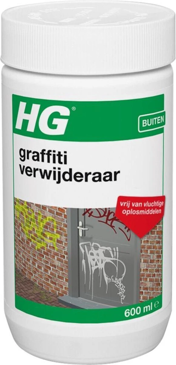 HG Graffitiverwijderaar - 600ml - Krachtig En Veilig - Biologisch Afbreekbaar 3 HG Graffitiverwijderaar - 600ml - Krachtig En Veilig - Biologisch Afbreekbaar