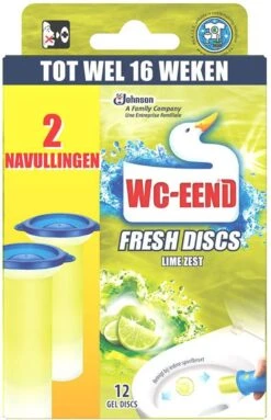 WC Eend Fresh Discs Navul Duo Lime 72 Ml -Schoonmaakmiddelen Winkel 773x1200 2