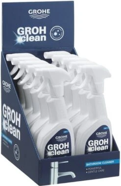 GROHE Grohclean Sproeiflacon Reiniger - 500 Ml - Schoonmaakmiddel - 48166000 -Schoonmaakmiddelen Winkel 787x1200