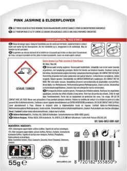 Glorix Aroma Lux Pink Jasmine & Elderflower Toiletblokken - 9 Stuks - Voordeelverpakking -Schoonmaakmiddelen Winkel 888x1200