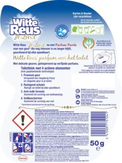 Witte Reus DeLuxe Toiletblok - Delicate Magnolia - WC Blokjes Voordeelverpakking - 10 Stuks -Schoonmaakmiddelen Winkel 897x1200