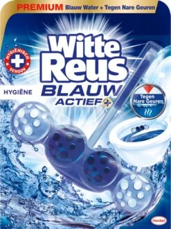 Witte Reus Blauw Actief Toiletblok - Hygiene - WC Blokjes Voordeelverpakking - 10 Stuks -Schoonmaakmiddelen Winkel 898x1200 1