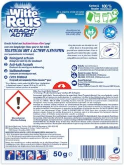 Witte Reus Kracht Actief Toiletblok - Bloesem - WC Blokjes Voordeelverpakking - 10 Stuks -Schoonmaakmiddelen Winkel 901x1200 2