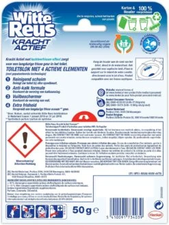 Witte Reus Kracht Actief Toiletblok - Oceaan - WC Blokjes Voordeelverpakking - 10 Stuks -Schoonmaakmiddelen Winkel 901x1200 5