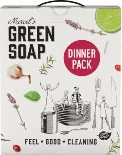 Marcel's Green Soap Dinner Pack - 1 X 1 Box 16 Marcel's Green Soap Dinner Pack - 1 X 1 Box -Schoonmaakmiddelen Winkel 947x1200 1